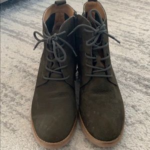 Lucky brand- Tamela bootie - dark olive green